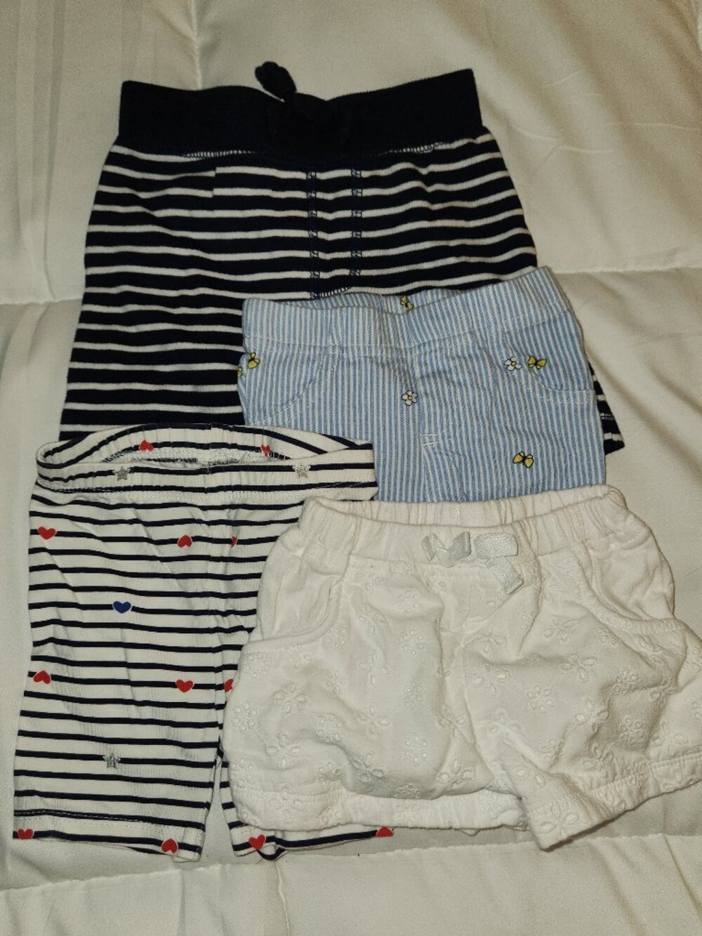 Baby Clothes: 3-6M: 4 x Shorts
